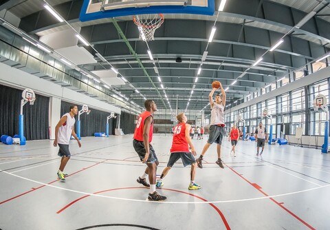 La salle de basket du Tignespace